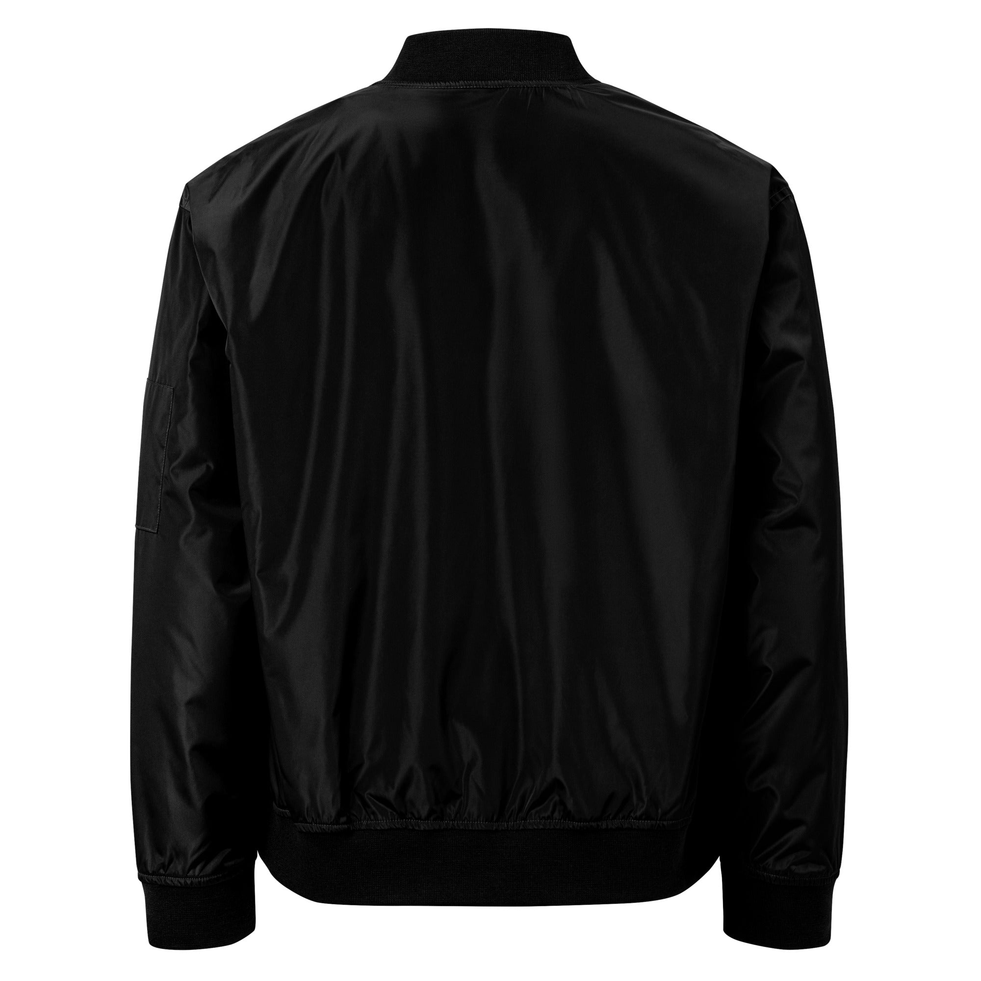 Kickboxer Flying Kick Logo bomber jacket
