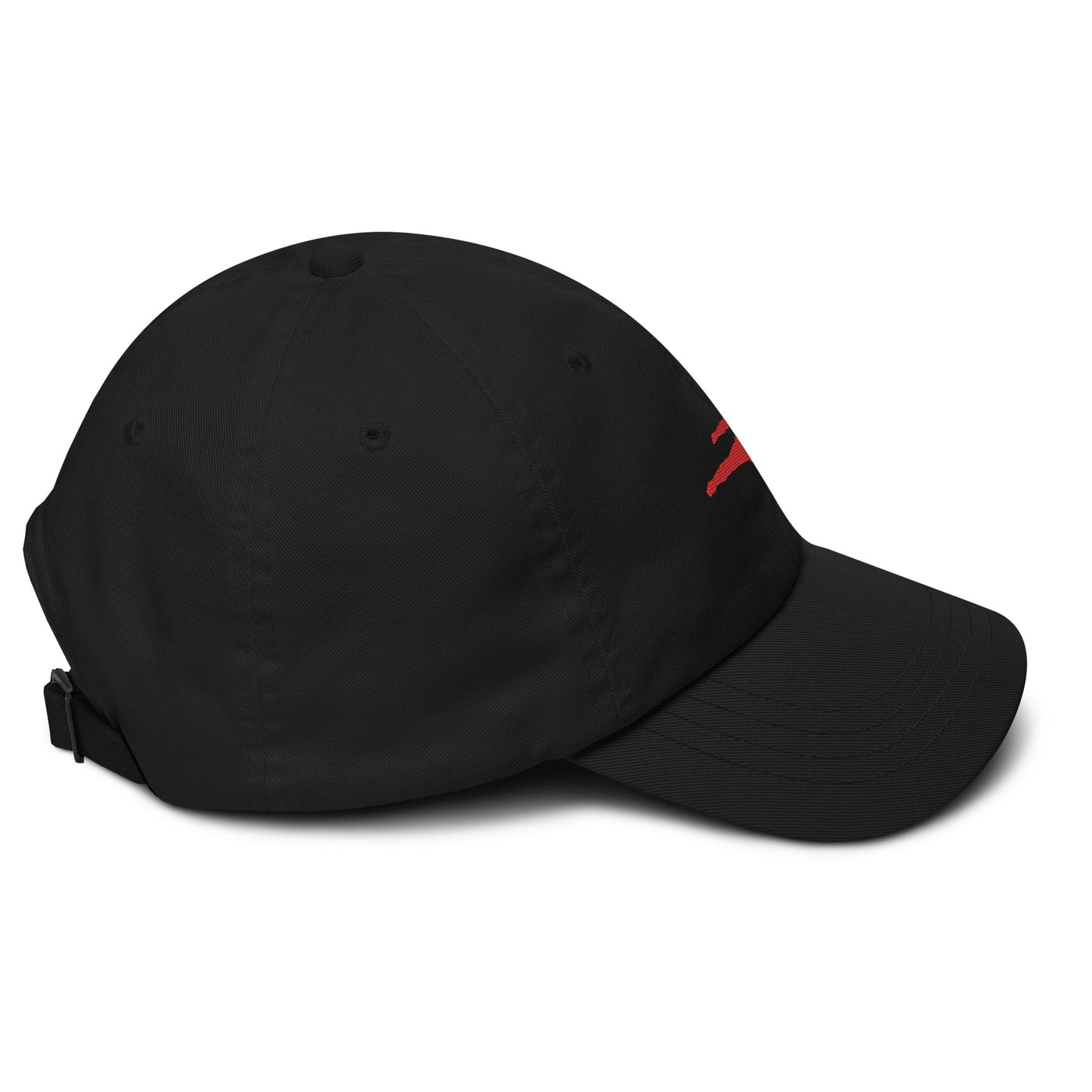 Kickboxer Flying Kick Logo Dad hat